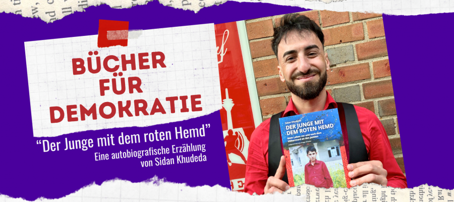Bücher für Demokratie – „Der Junge mit dem roten Hemd“