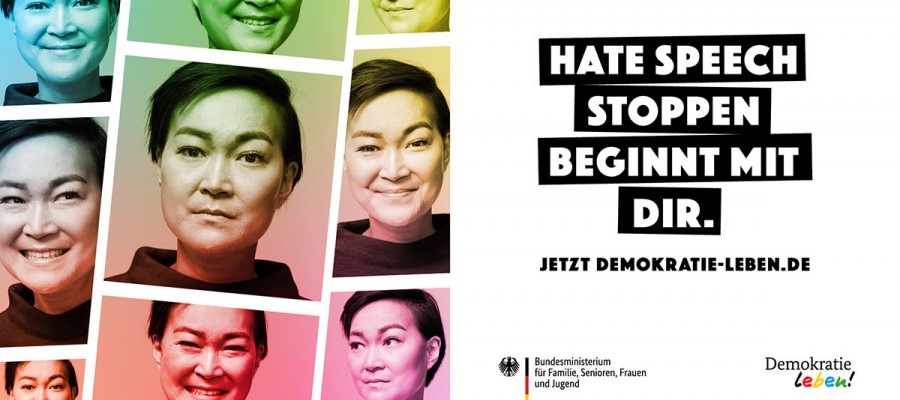 Meinung statt Hass beginnt mit dir.